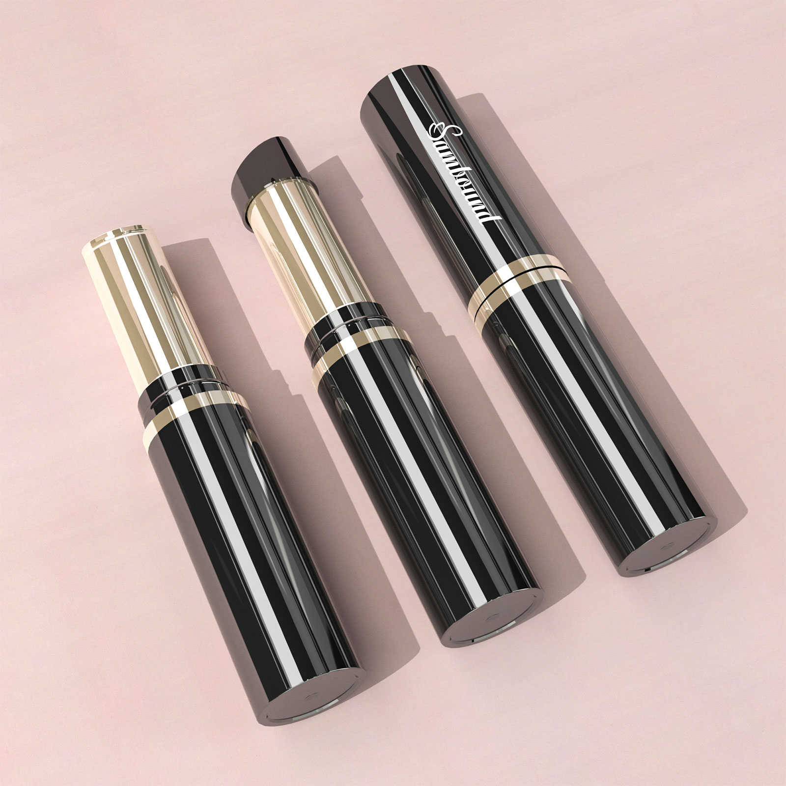 PP材質(zhì)5G斜口口紅管