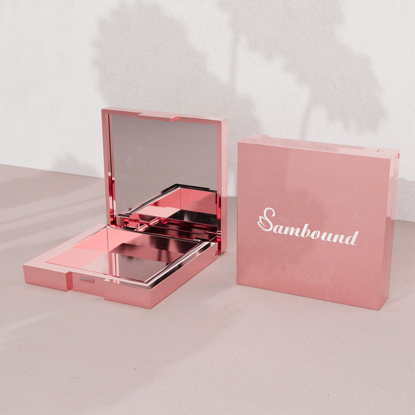 單色多種內(nèi)格腮紅空盒